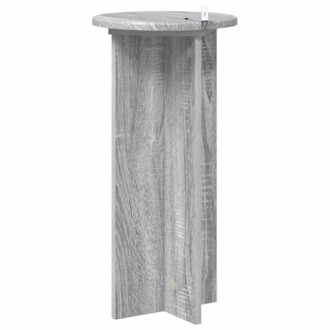 VidaXL Stojak na rośliny 2 pcs Szary Sonoma 29,5 x 29,5 x 60 cm