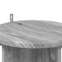 VidaXL Stojak na rośliny 2 pcs Szary Sonoma 29,5 x 29,5 x 60 cm