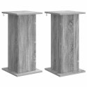 VidaXL Stojak na rośliny 2 pcs Szary Sonoma 30,5 x 30 x 60,5 cm