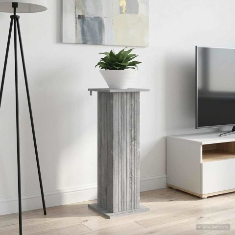 VidaXL Stojak na rośliny 2 pcs Szary Sonoma 30,5 x 30 x 80,5 cm