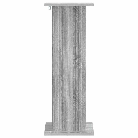 VidaXL Stojak na rośliny 2 pcs Szary Sonoma 30,5 x 30 x 80,5 cm