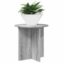 VidaXL Stojak na rośliny 2 pcs Szary Sonoma 40 x 40 x 40 cm