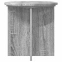 VidaXL Stojak na rośliny 2 pcs Szary Sonoma 40 x 40 x 40 cm
