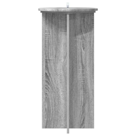 VidaXL Stojak na rośliny 2 pcs Szary Sonoma 40 x 40 x 80 cm