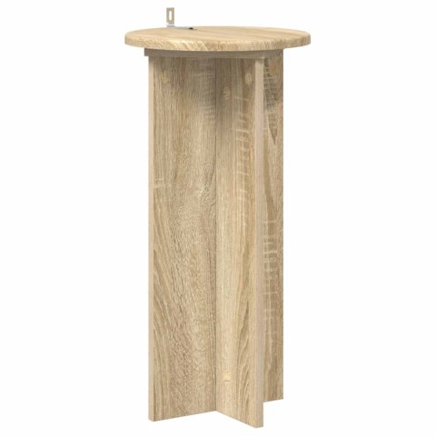 VidaXL Stojak na rośliny 2 pcs dąb Sonoma 29,5 x 29,5 x 60 cm