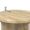 VidaXL Stojak na rośliny 2 pcs dąb Sonoma 29,5 x 29,5 x 60 cm