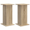 VidaXL Stojak na rośliny 2 pcs dąb Sonoma 30,5 x 30 x 60,5 cm