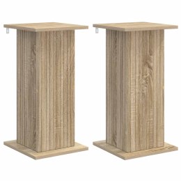 VidaXL Stojak na rośliny 2 pcs dąb Sonoma 30,5 x 30 x 60,5 cm