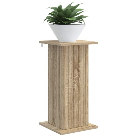 VidaXL Stojak na rośliny 2 pcs dąb Sonoma 30,5 x 30 x 60,5 cm