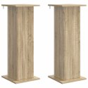 VidaXL Stojak na rośliny 2 pcs dąb Sonoma 30,5 x 30 x 80,5 cm