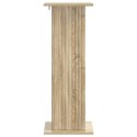 VidaXL Stojak na rośliny 2 pcs dąb Sonoma 30,5 x 30 x 80,5 cm