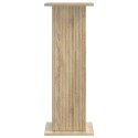 VidaXL Stojak na rośliny 2 pcs dąb Sonoma 30,5 x 30 x 80,5 cm