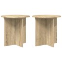 VidaXL Stojak na rośliny 2 pcs dąb Sonoma 40 x 40 x 40 cm