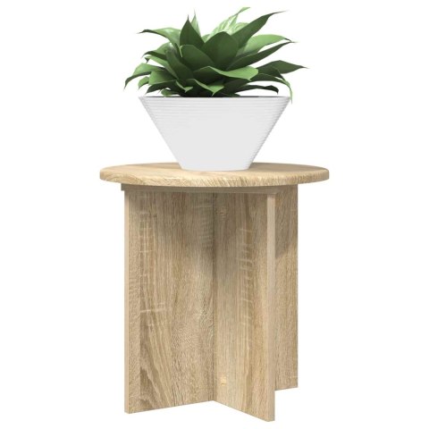 VidaXL Stojak na rośliny 2 pcs dąb Sonoma 40 x 40 x 40 cm