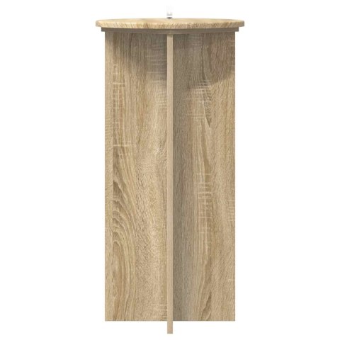 VidaXL Stojak na rośliny 2 pcs dąb Sonoma 40 x 40 x 80 cm