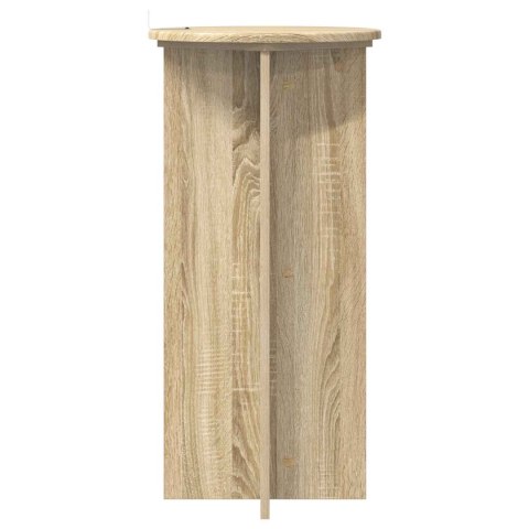 VidaXL Stojak na rośliny 2 pcs dąb Sonoma 40 x 40 x 80 cm