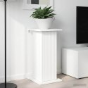 VidaXL Stojak na rośliny Biały 30,5 x 30 x 60,5 cm Drewno inżynieryjne