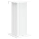 VidaXL Stojak na rośliny Biały 30,5 x 30 x 60,5 cm Drewno inżynieryjne