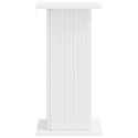 VidaXL Stojak na rośliny Biały 30,5 x 30 x 60,5 cm Drewno inżynieryjne
