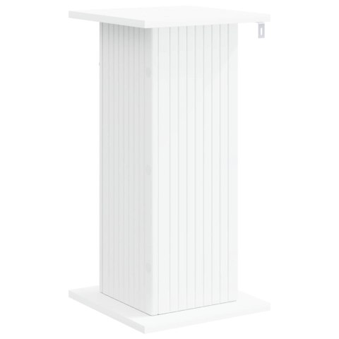 VidaXL Stojak na rośliny Biały 30,5 x 30 x 60,5 cm Drewno inżynieryjne