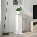 VidaXL Stojak na rośliny Biały 30,5 x 30 x 80,5 cm Drewno inżynieryjne