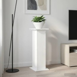 VidaXL Stojak na rośliny Biały 30,5 x 30 x 80,5 cm Drewno inżynieryjne