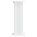 VidaXL Stojak na rośliny Biały 30,5 x 30 x 80,5 cm Drewno inżynieryjne