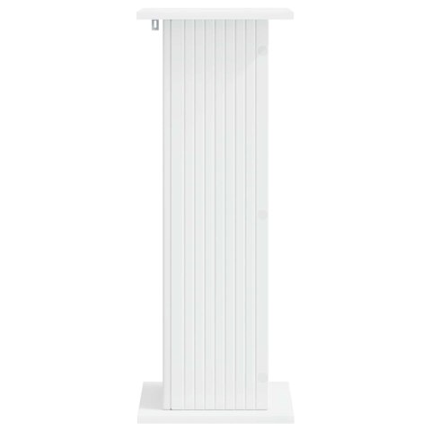 VidaXL Stojak na rośliny Biały 30,5 x 30 x 80,5 cm Drewno inżynieryjne