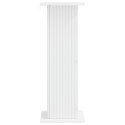 VidaXL Stojak na rośliny Biały 30,5 x 30 x 80,5 cm Drewno inżynieryjne