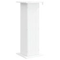 VidaXL Stojak na rośliny Biały 30,5 x 30 x 80,5 cm Drewno inżynieryjne