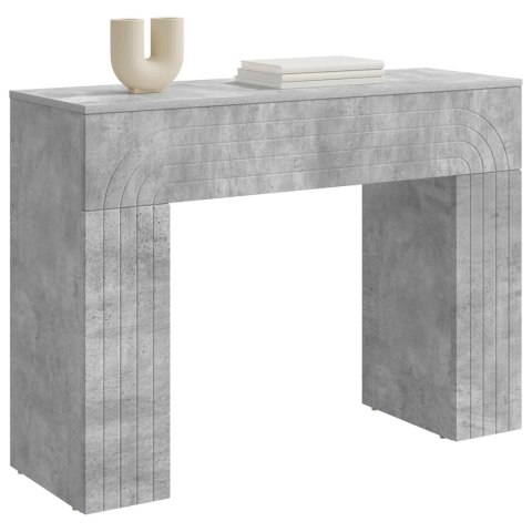 VidaXL Stolik kawowy Betonowy szary 102 x 35 x 75 cm