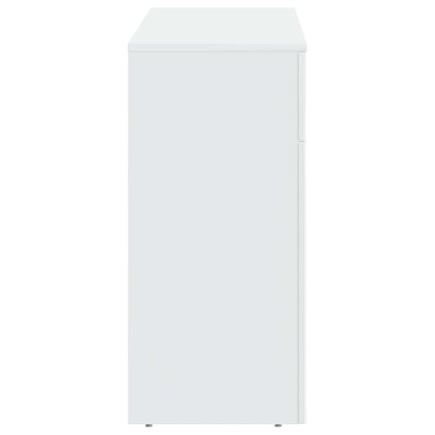 VidaXL Stolik kawowy Biały wysoki połysk 102 x 35 x 75 cm