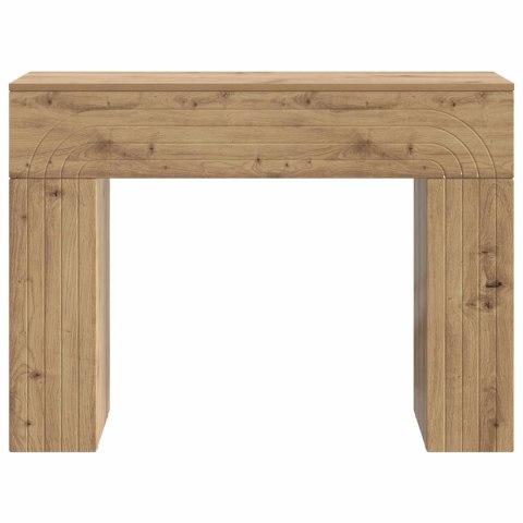 VidaXL Stolik kawowy Dąb artisan 102 x 35 x 75 cm Drewno inżynieryjne