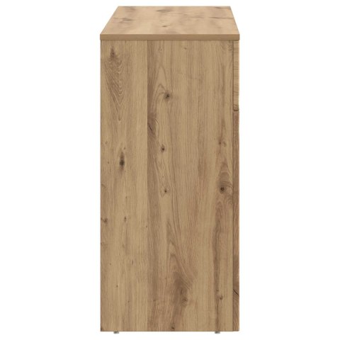 VidaXL Stolik kawowy Dąb artisan 102 x 35 x 75 cm Drewno inżynieryjne