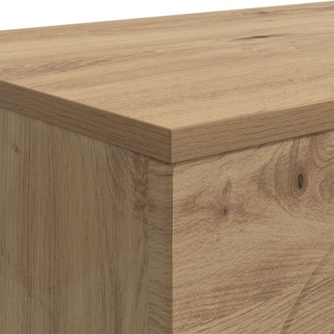VidaXL Stolik kawowy Dąb artisan 102 x 35 x 75 cm Drewno inżynieryjne
