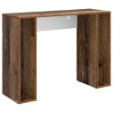 VidaXL Stolik kawowy Stare drewno 102 x 35 x 75 cm Drewno inżynieryjne