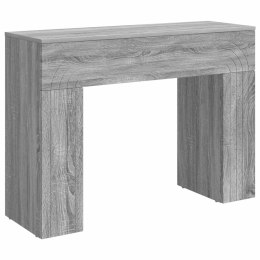 VidaXL Stolik kawowy Szary Sonoma 102 x 35 x 75 cm Drewno inżynieryjne