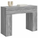VidaXL Stolik kawowy Szary Sonoma 102 x 35 x 75 cm Drewno inżynieryjne