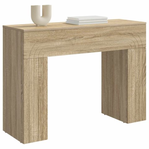 VidaXL Stolik kawowy dąb Sonoma 102 x 35 x 75 cm Drewno inżynieryjne