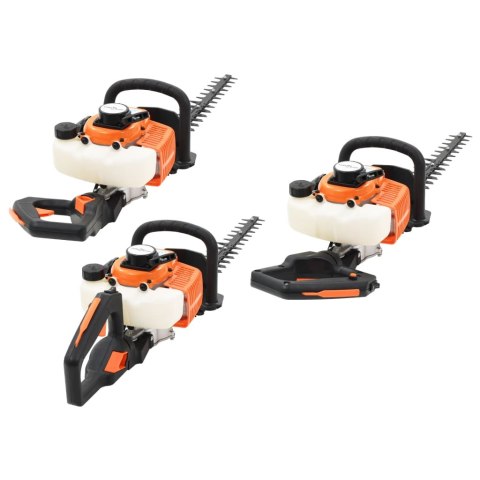NOŻYCE SPALINOWE DO ŻYWOPŁOTU 750W OSTRZE 600MM UCHWYT OBROTOWY 180 STOPNI 1KM