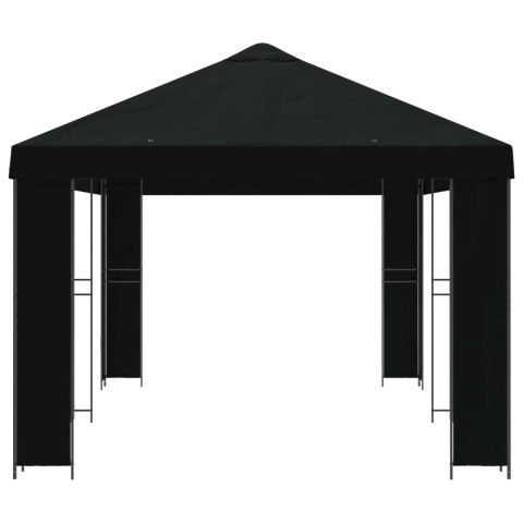 VidaXL Altana ogrodowa 6 x 3 m Czarny Poliester i Stal 190