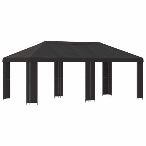 VidaXL Altana ogrodowa 6 x 3 m antracytowy Poliester i Stal 190