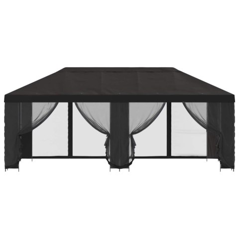 VidaXL Altana z bokami 6 x 3 m antracytowy Poliester i Stal 190