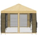 VidaXL Altana z bokami 6 x 3 m kremowy Poliester i Stal 190
