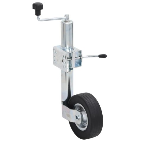 VidaXL Koło kopiujące z zaciskiem, 60 mm, galwanizowana stal