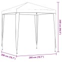 NAMIOT IMPREZOWY 200X200X240CM JASNOSZARY PE I STAL