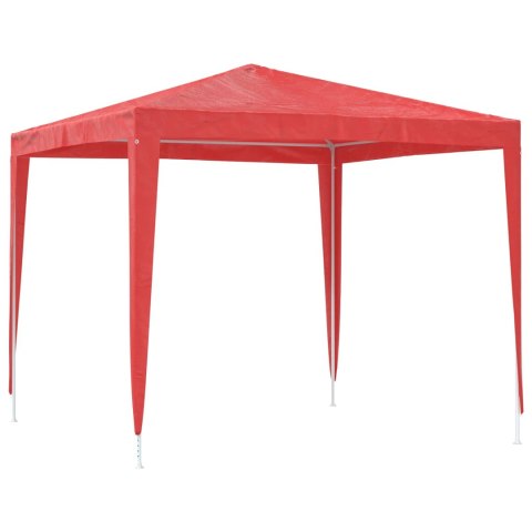 NAMIOT IMPREZOWY 250X250X240CM CZERWONY PE I STAL