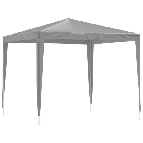 NAMIOT IMPREZOWY 250X250X240CM JASNOSZARY PE I STAL