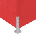 NAMIOT IMPREZOWY 900X300X255CM CZERWONY PE I STAL