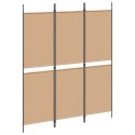 3-PANELOWY PARAWAN BEŻOWY 150X180CM TKANINA